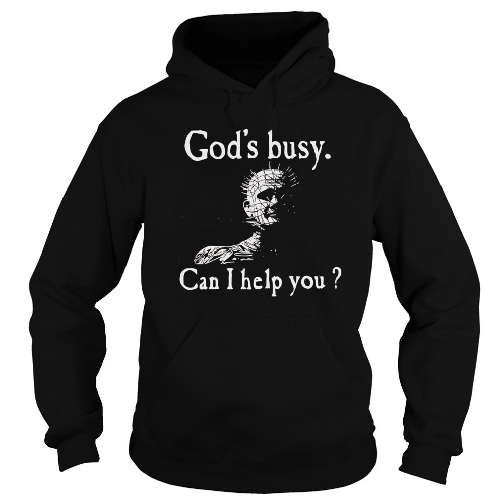 God’s busy can I help you shirt Sweatshirt