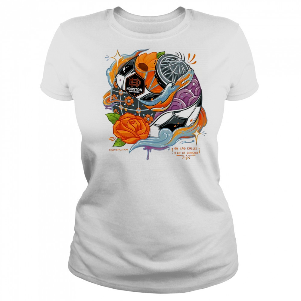 Houston Dynamo FC x Free Walls H-Town Collection Ball shirt Women's T-shirt