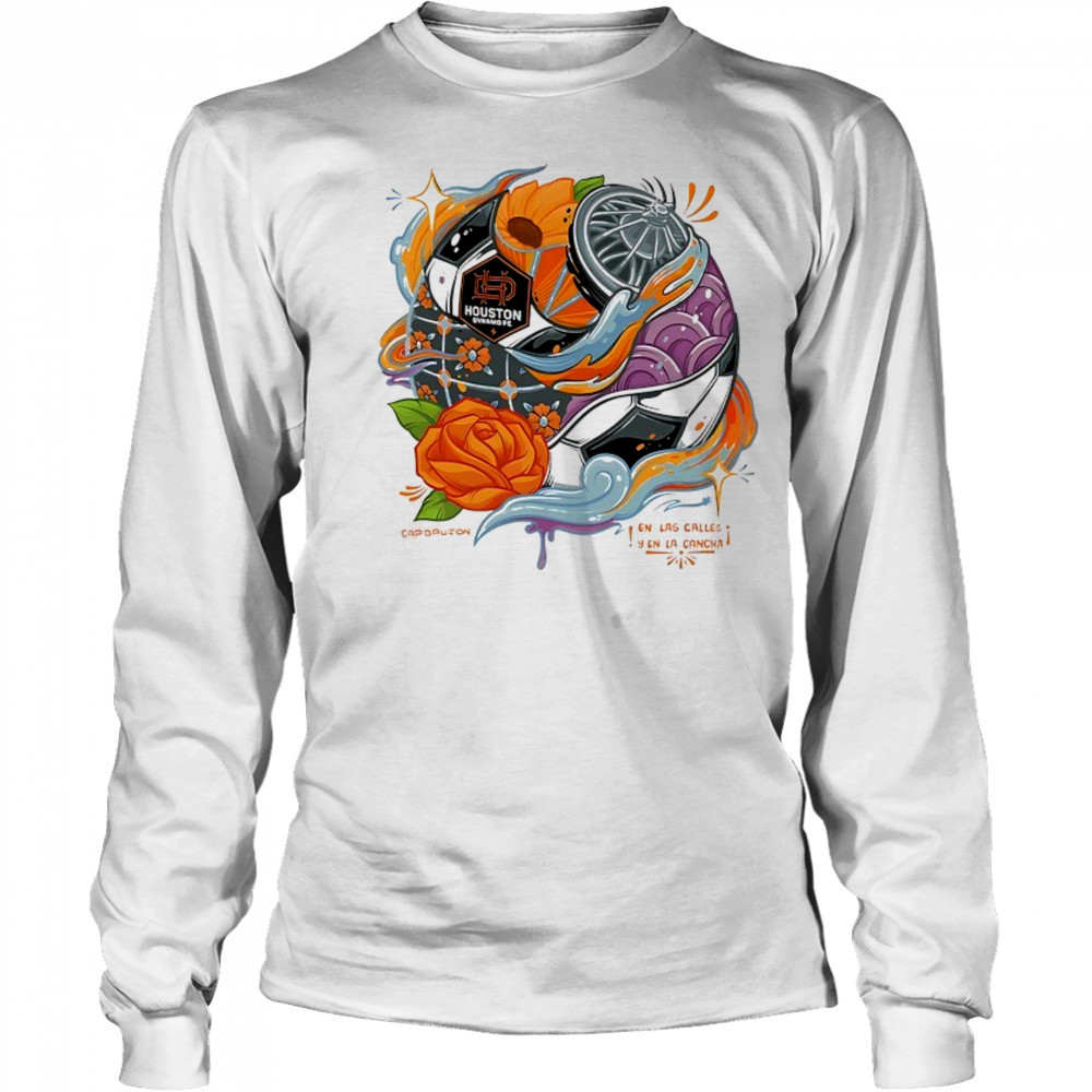 Houston Dynamo FC x Free Walls H-Town Collection Ball shirt Long Sleeved