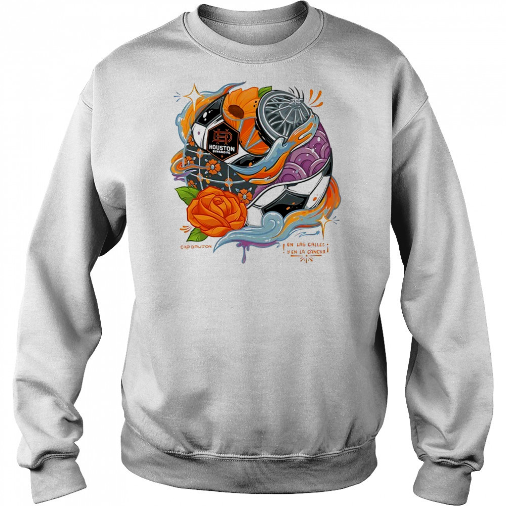Houston Dynamo FC x Free Walls H-Town Collection Ball shirt Hoodie