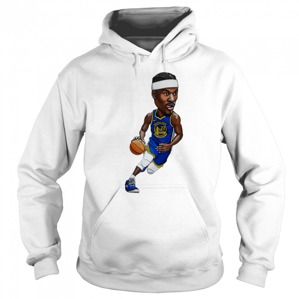 Jimmy Butler Art Magnet Golden State Warriors jersey cartoon shirt Sweatshirt