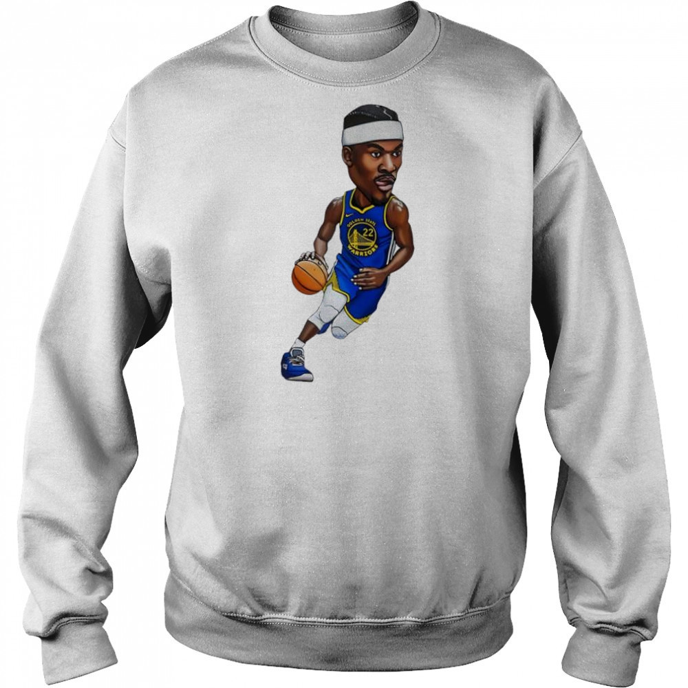Jimmy Butler Art Magnet Golden State Warriors jersey cartoon shirt Hoodie