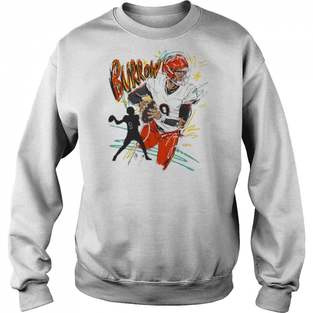Joe Burrow Cincinnati Scribble signature shirt Hoodie
