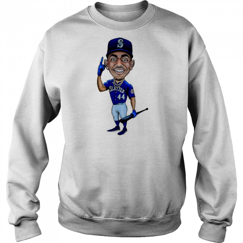 Julio Rodriguez Art seattle mariners jersey cartoon shirt Hoodie