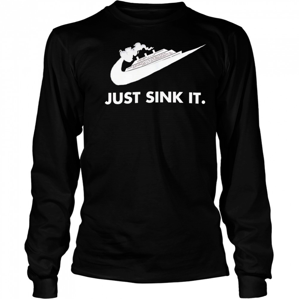 Just sink it shirt Long Sleeved