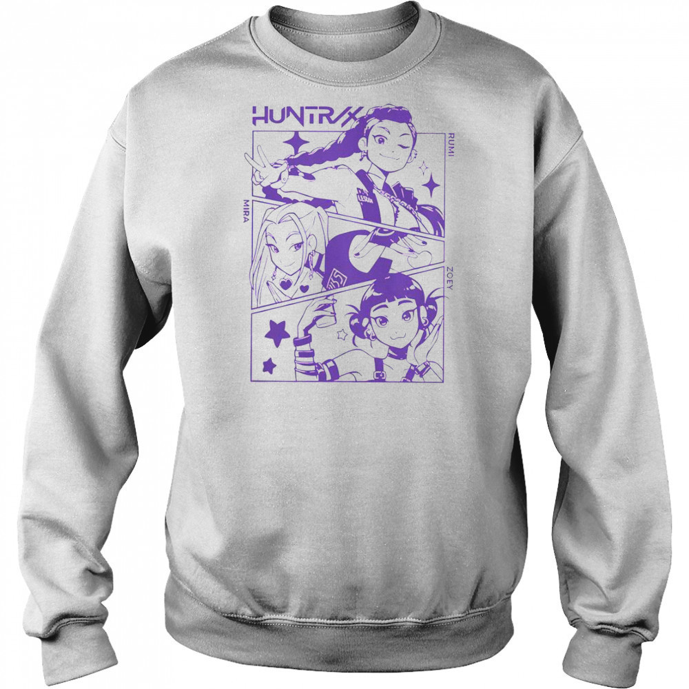 K-Pop Demon Hunters Huntrix T-Shirt Hoodie