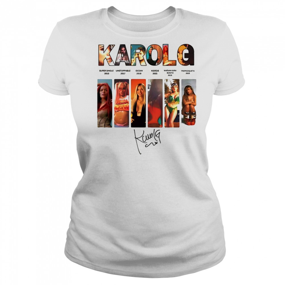 Karol G singer album signature shirt Women's T-shirt