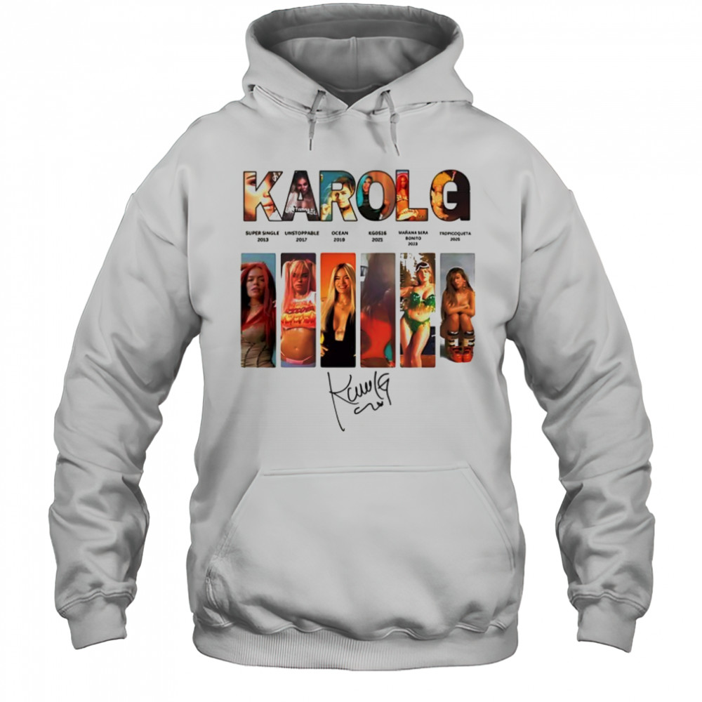 Karol G singer album signature shirt Hoodie