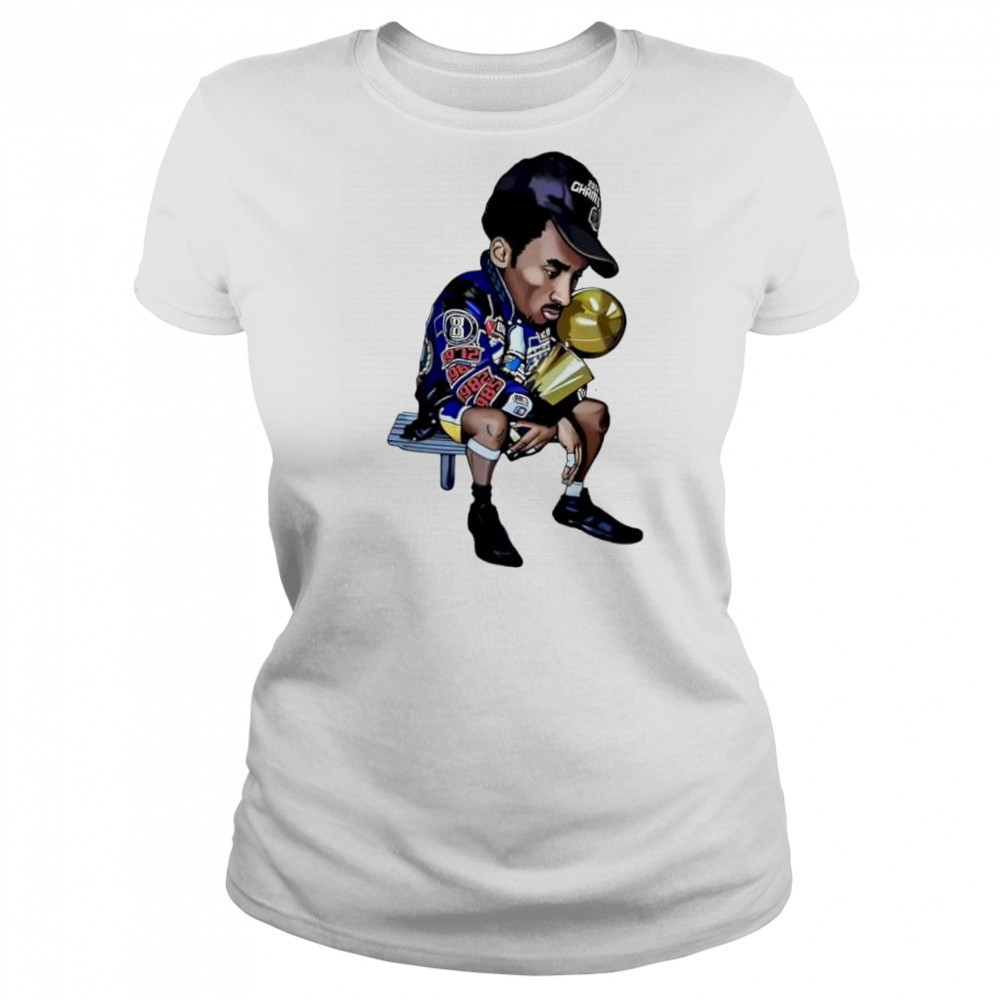 Kobe Bryant Art Los Angeles Lakers jersey cartoon shirt Women's T-shirt