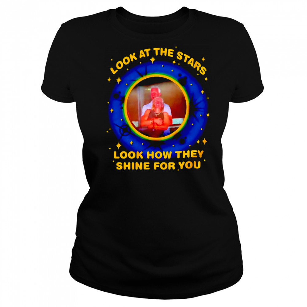 Kristin Cabot And Andy Byron Look At The Stars Look How They Shine For You shirt Women's T-shirt