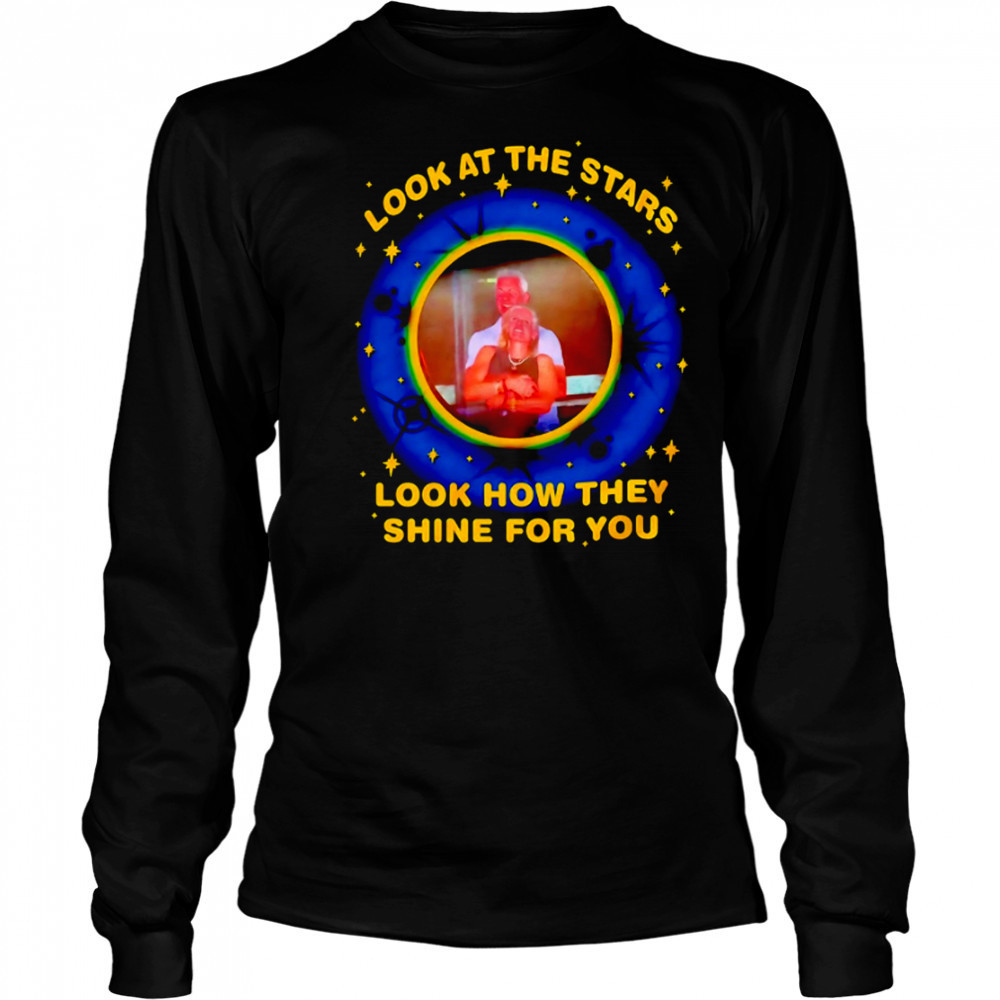 Kristin Cabot And Andy Byron Look At The Stars Look How They Shine For You shirt Long Sleeved