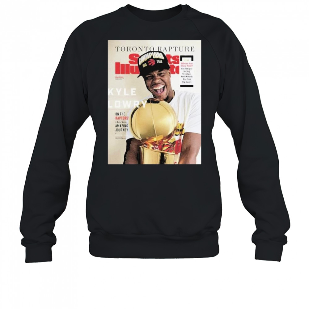 Kyle lowry toronto raptors NBA sports illustrated cover shirt Sweatshirt