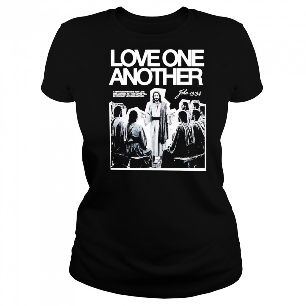 Love one another Jesus shirt Women's T-shirt