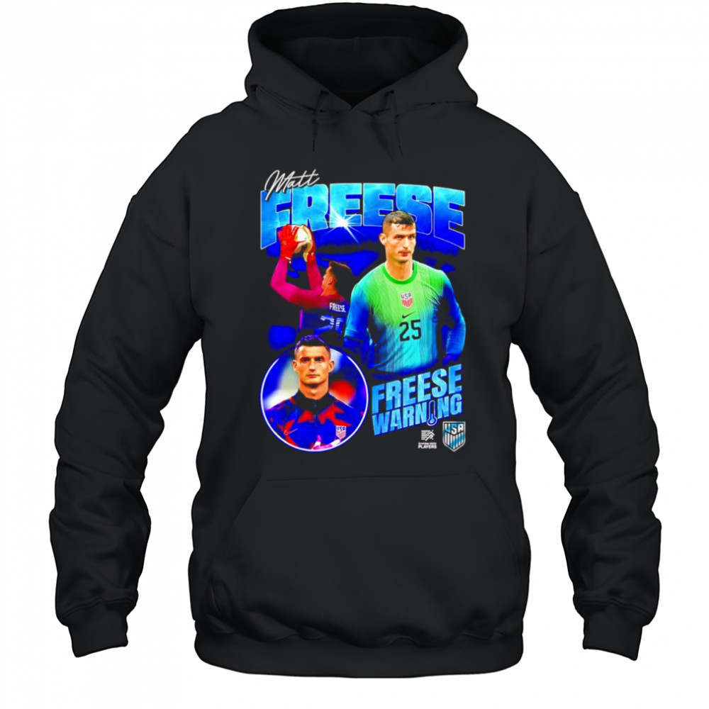 Matt Freese Warning graphic shirt Hoodie