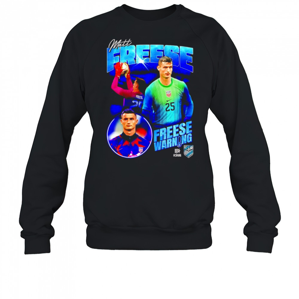 Matt Freese Warning graphic shirt Sweatshirt
