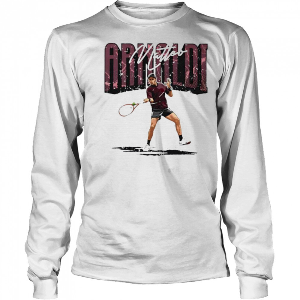 Matteo Arnaldi Italian tennis player shirt Long Sleeved