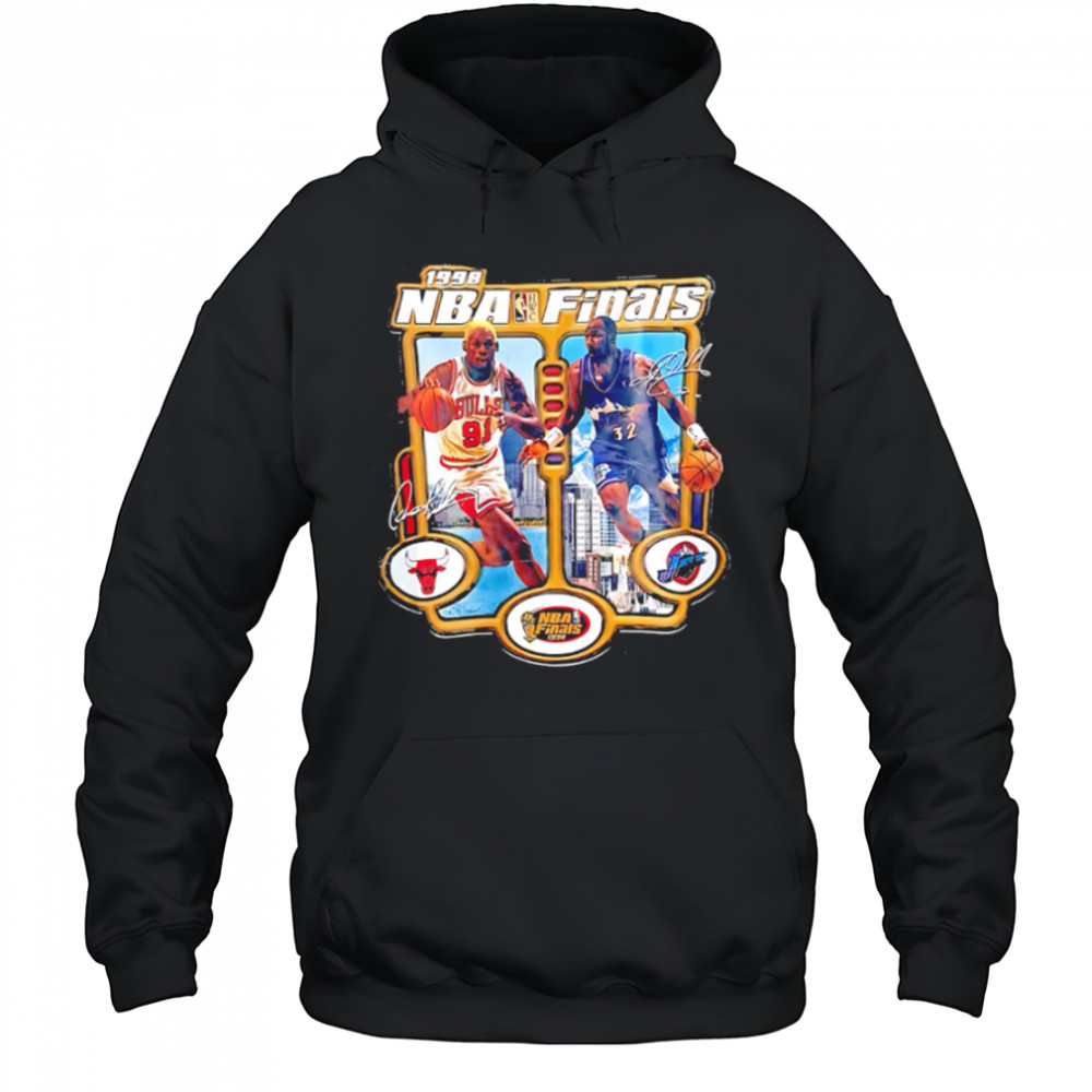 Mitchell and Ness Nba Finals 1998 shirt Hoodie