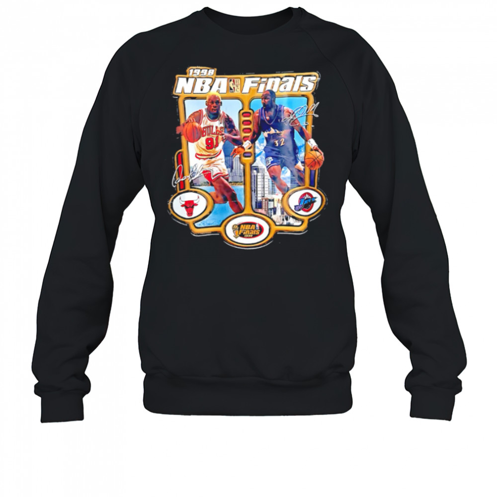 Mitchell and Ness Nba Finals 1998 shirt Sweatshirt