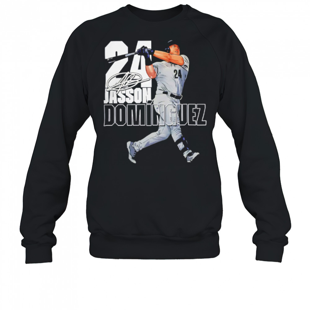 New York Yankees Merch Jasson Dominguez #24 Stance Graphic shirt Sweatshirt