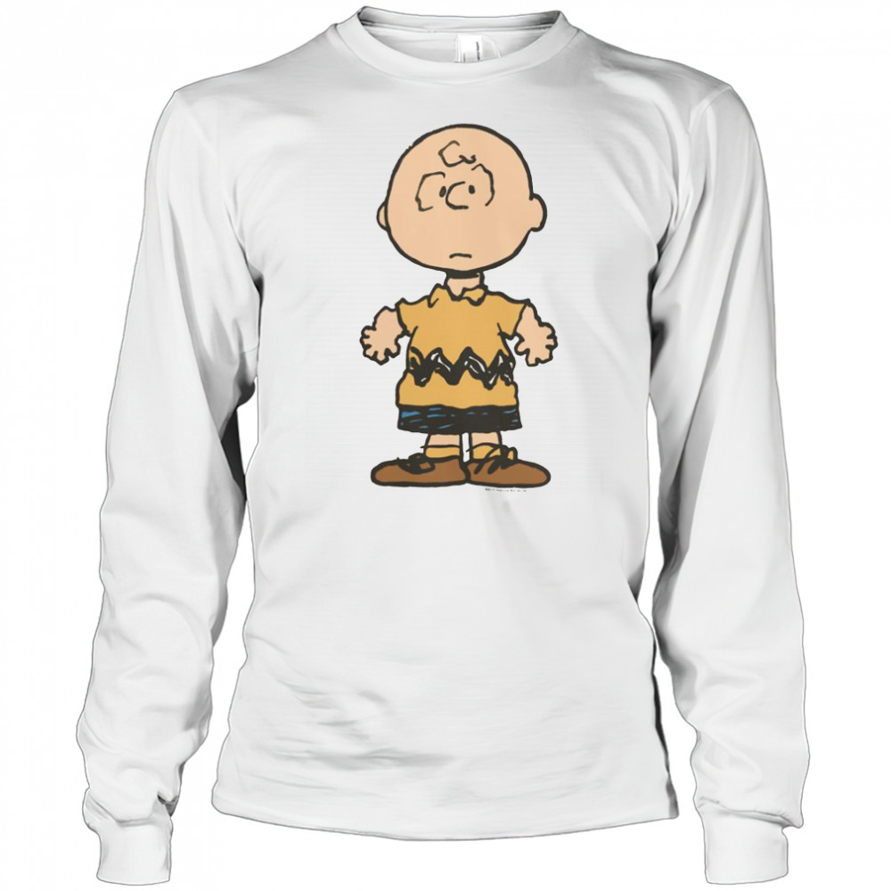Peanuts Charlie Brown Character T-Shirt Long Sleeved