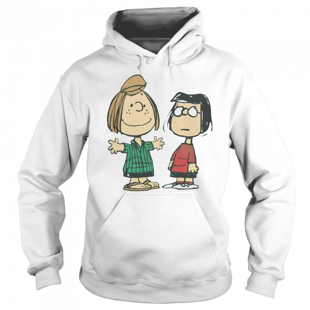 Peanuts Peppermint Patty And Marcie Character T-Shirt Sweatshirt