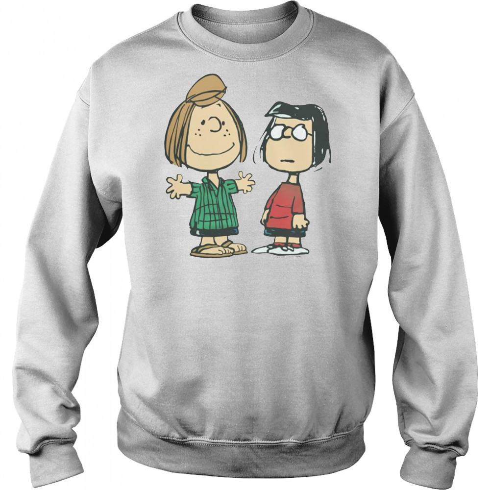 Peanuts Peppermint Patty And Marcie Character T-Shirt Hoodie