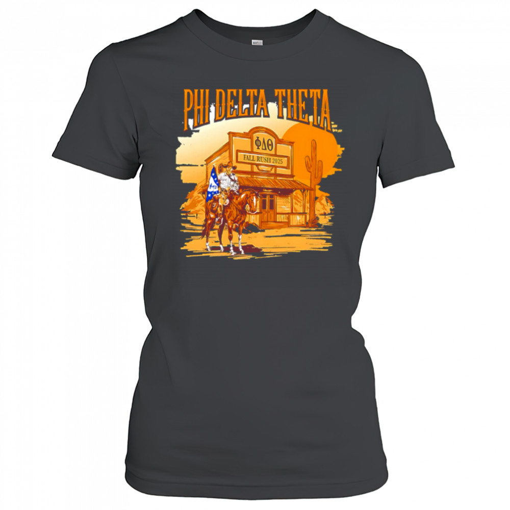 Phi Delta Theta Fall Rush 2025 vintage shirt Women's T-shirt