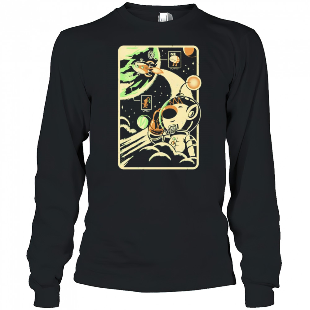 Pikmin Beyond The Stars shirt Long Sleeved