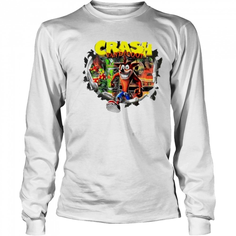 Primark Crash Bandicoot Cropped shirt Long Sleeved