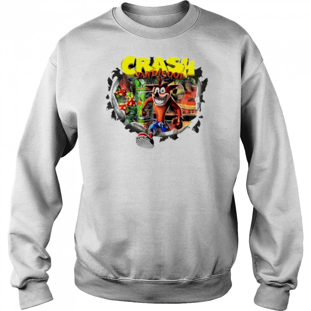 Primark Crash Bandicoot Cropped shirt Hoodie