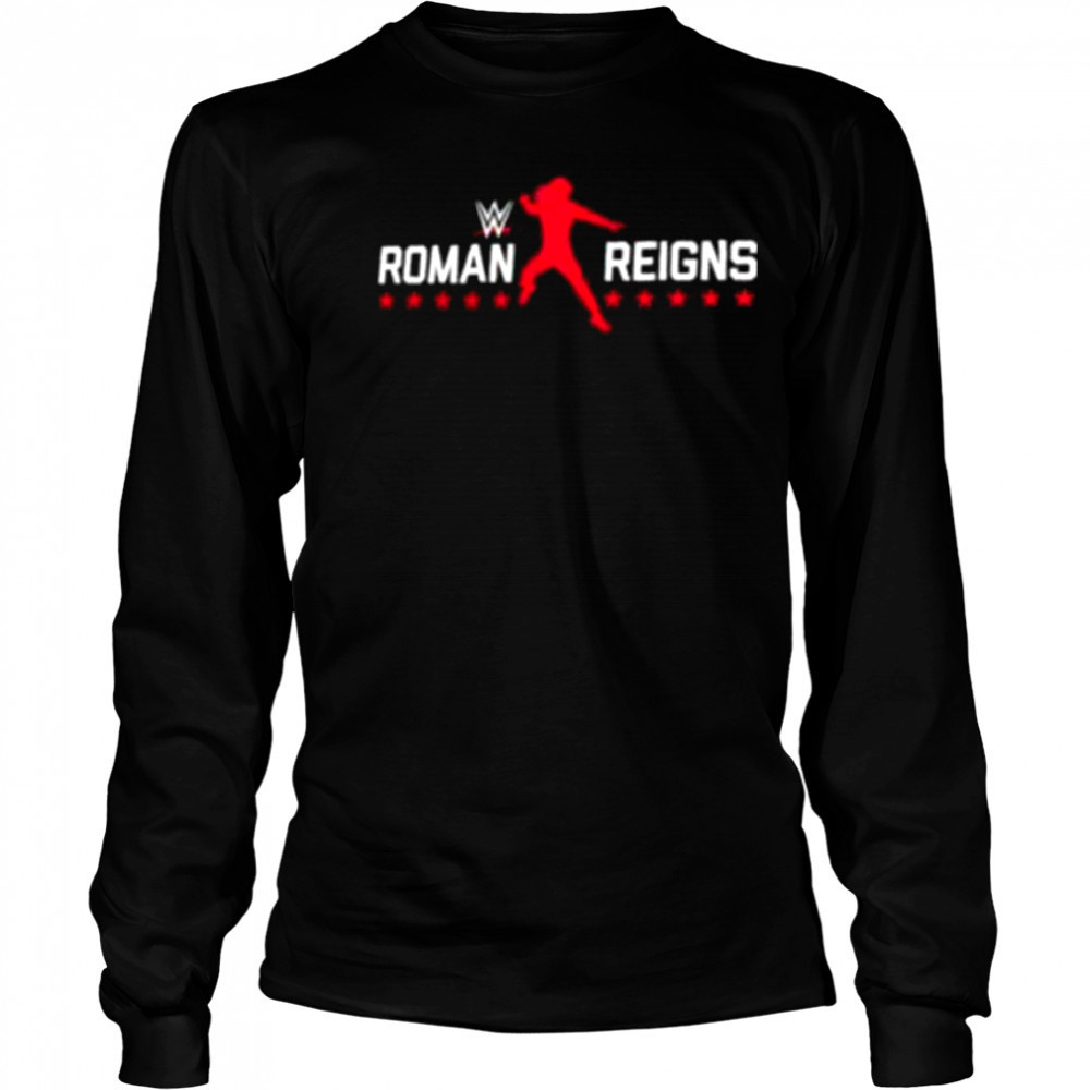 Roman Reigns stars logo shirt Long Sleeved