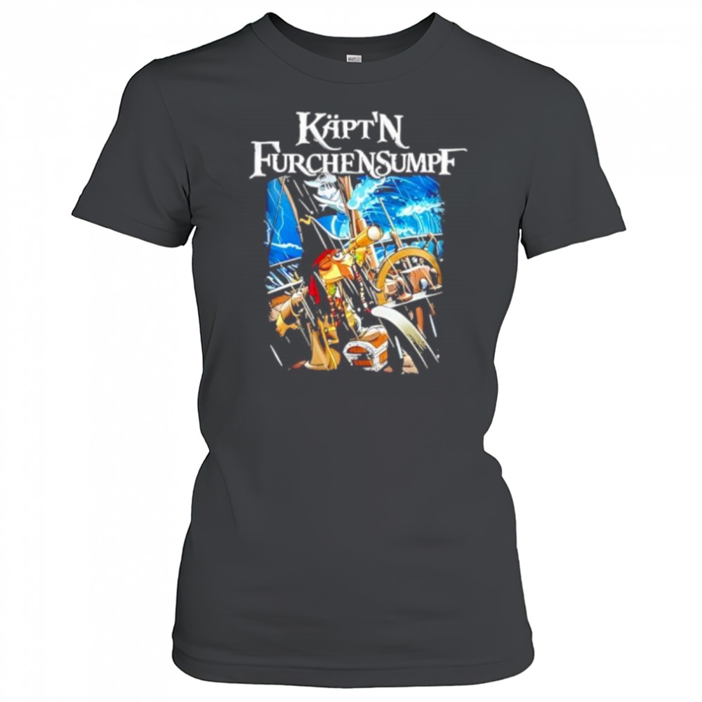 Sascha grammel kaptn furchensumpf shirt Women's T-shirt