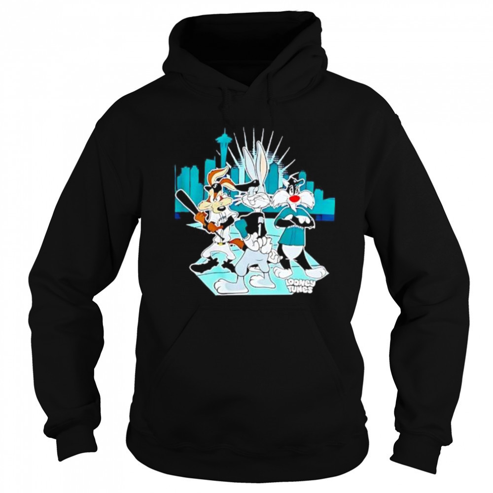 Seattle Mariners Looney Tunes Night shirt Sweatshirt