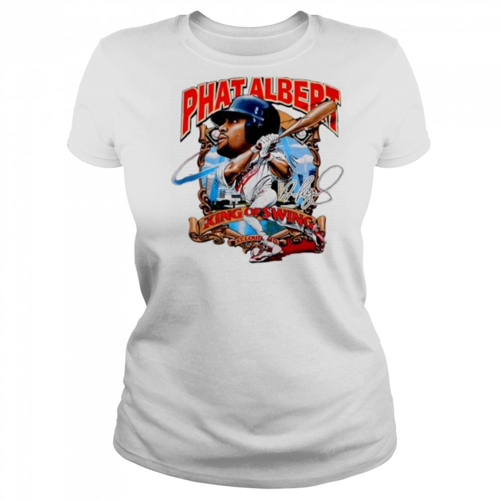 St Louis Cardinals Albert Pujols Caricature shirt Women's T-shirt