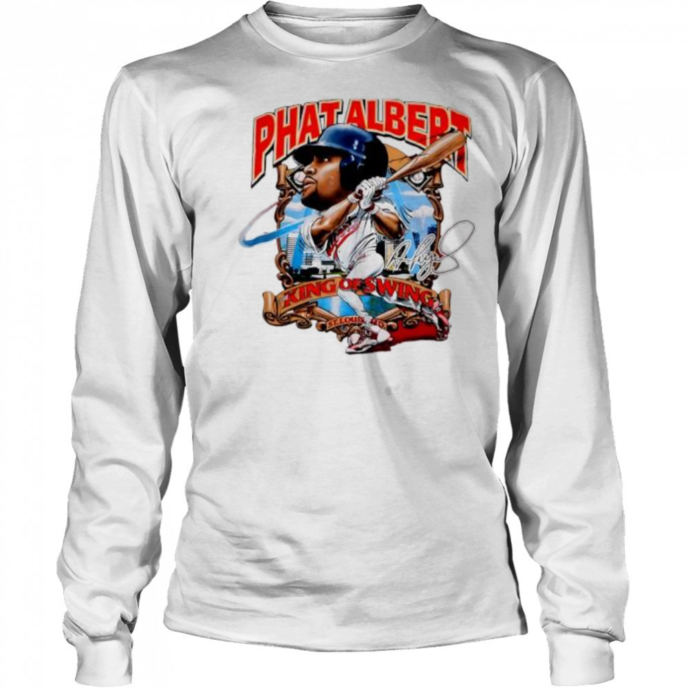 St Louis Cardinals Albert Pujols Caricature shirt Long Sleeved