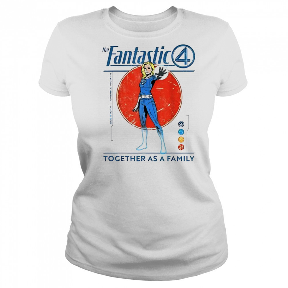 Sue Storm the Fantastic Four Together as a family Marvel Studios shirt Women's T-shirt