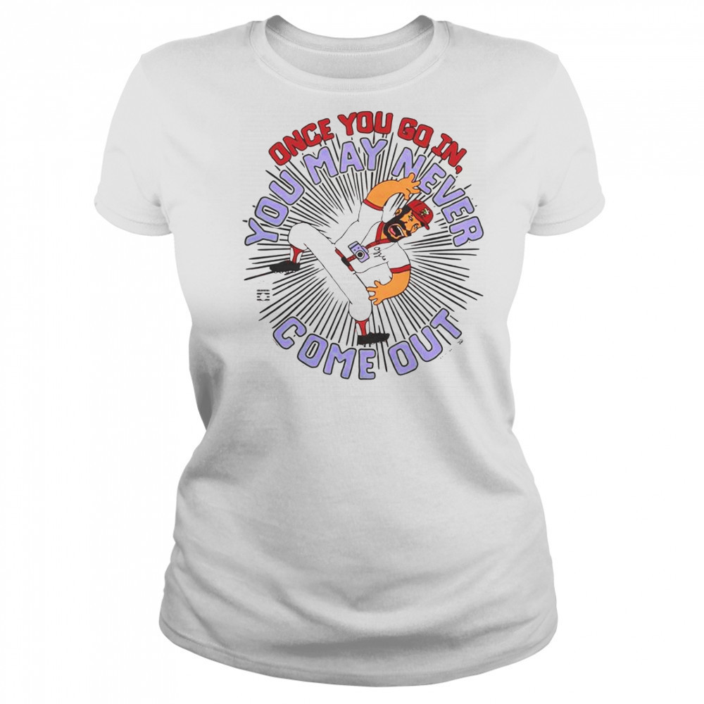 The Simpsons Ozzie Smith You May Never Come Out T-Shirt Women's T-shirt