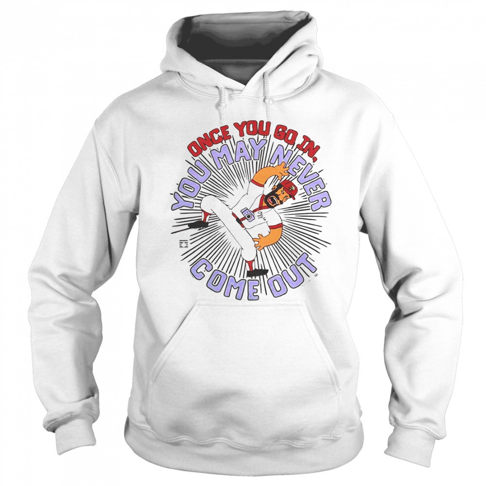 The Simpsons Ozzie Smith You May Never Come Out T-Shirt Sweatshirt