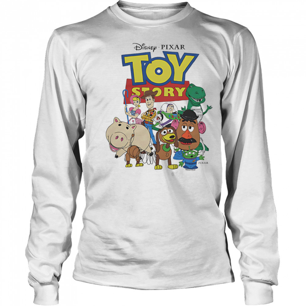 Toy Story characters shirt Long Sleeved