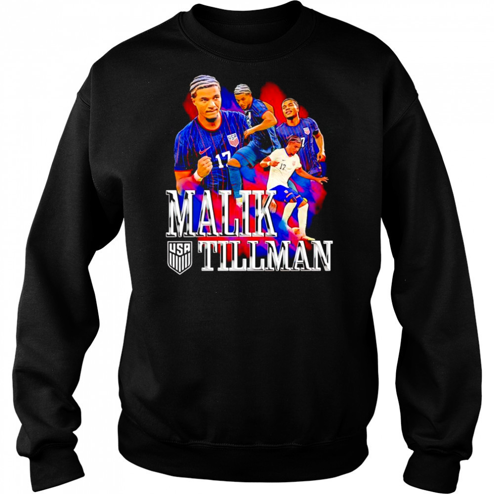 USMNT Malik Tillman graphic shirt Hoodie