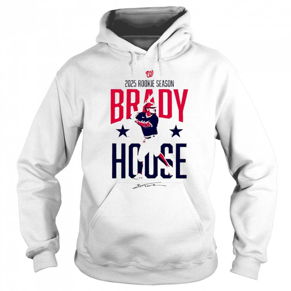Washington Nationals Brady House Rookie signature shirt Sweatshirt