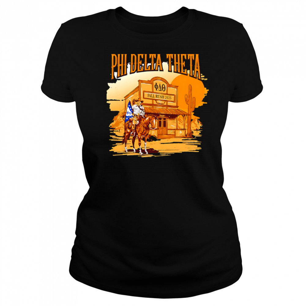 Phi Delta Theta Fall Rush 2025 vintage shirt Women's T-shirt