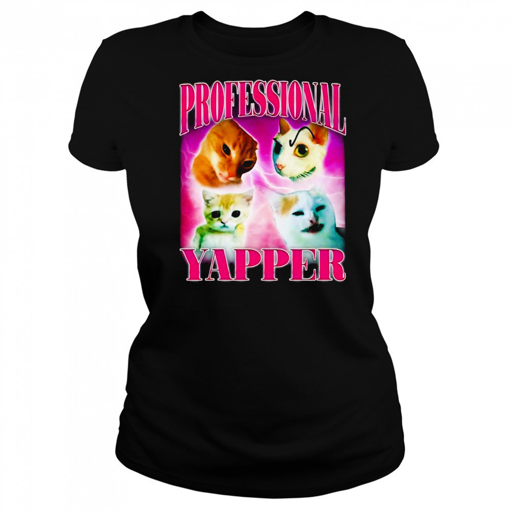 Professional yapper cat bootleg shirt Women's T-shirt