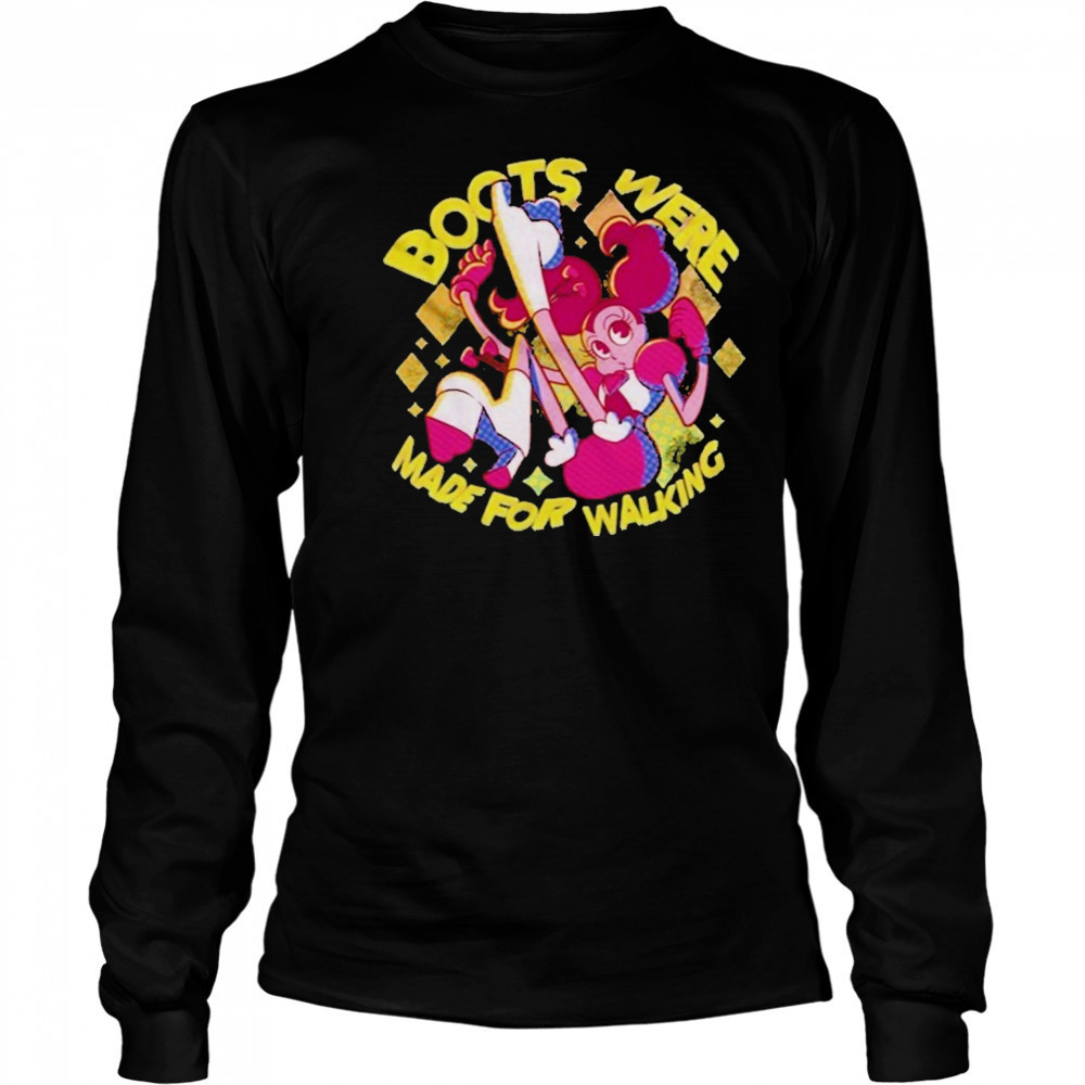 Sai Scribbles Spinel Boots T-Shirt Long Sleeved