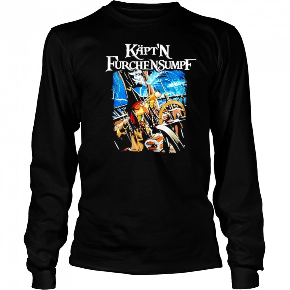 Sascha grammel kaptn furchensumpf shirt Long Sleeved