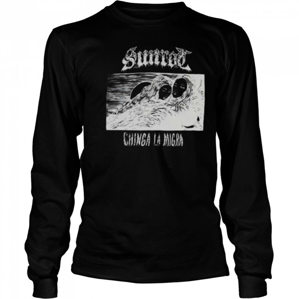 Sunrod chinga la migra shirt Long Sleeved