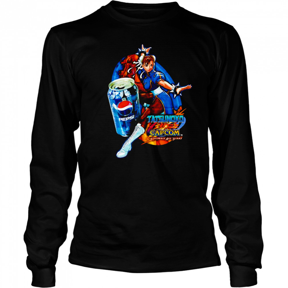 Tatsunoko vs Capcom 2007 vintage shirt Long Sleeved