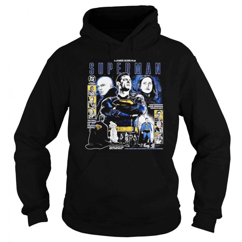 A James Gunn Film Superman 2025 graphic retro shirt Sweatshirt