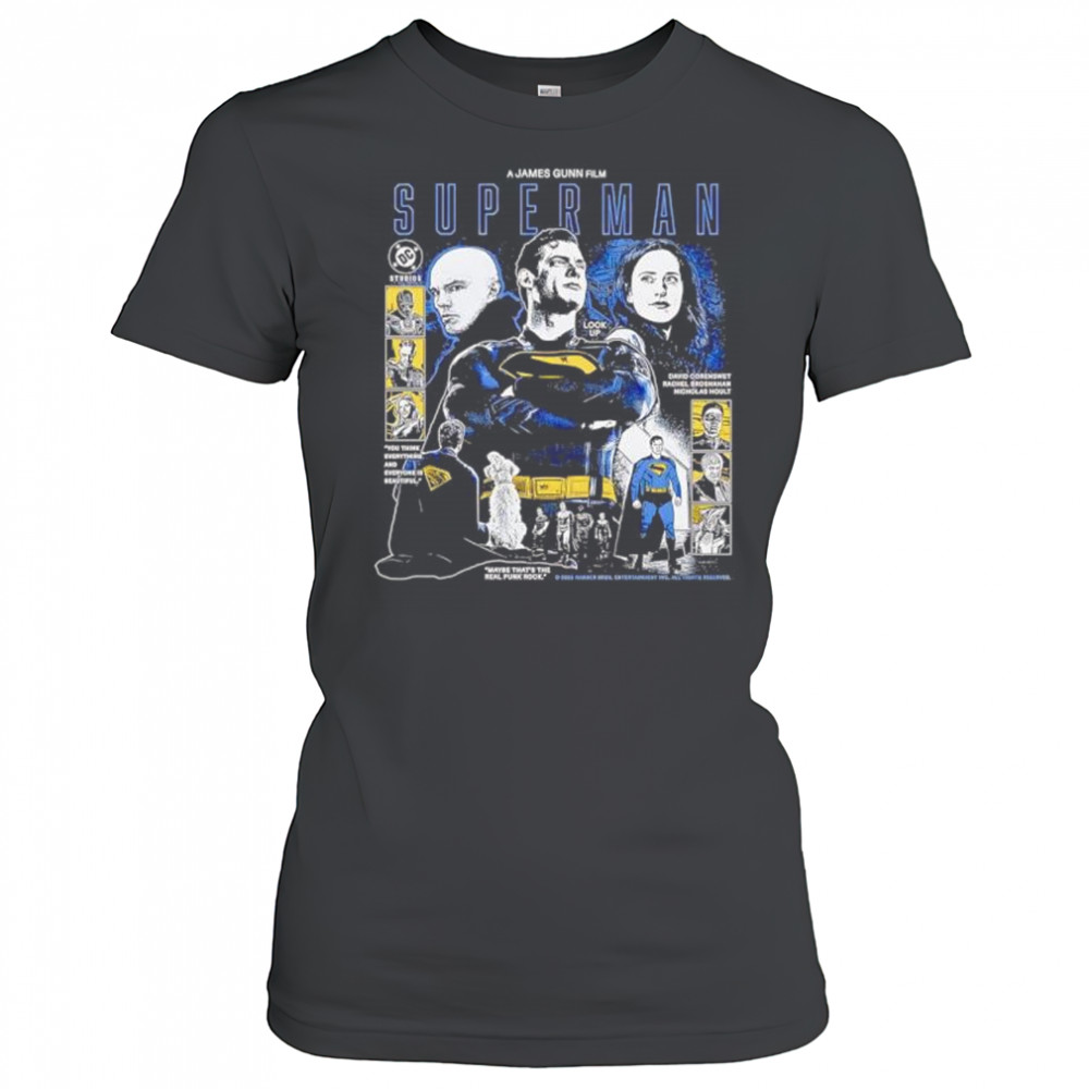 A James Gunn Film Superman 2025 graphic retro shirt Women's T-shirt