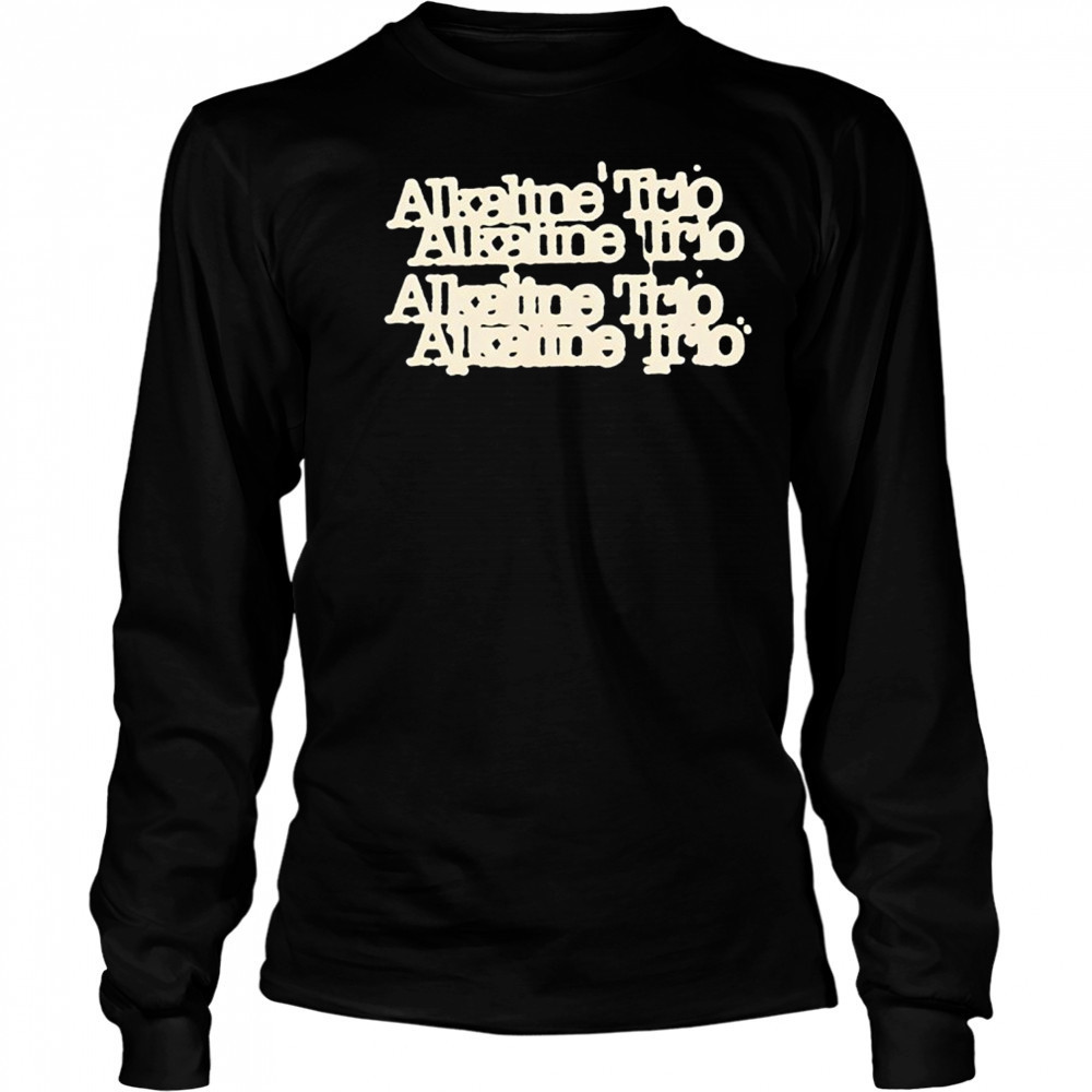 Alkaline Trio Cheap Trio Logo shirt Long Sleeved